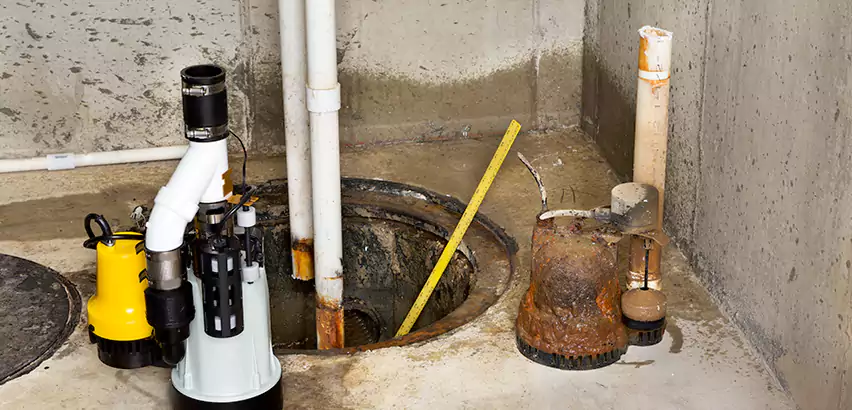 Installing Sump Pump in Finished Basement in Roswell, GA