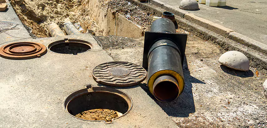 Lateral Sewer Line Replacement in Roswell