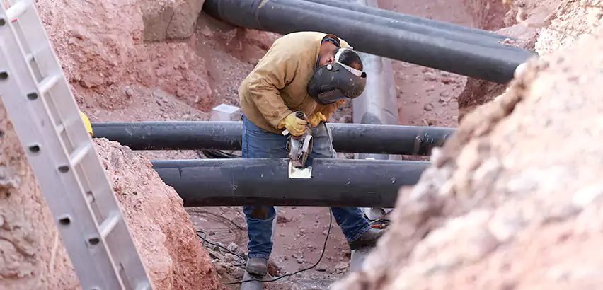 Cast Iron Sewer Pipe Replacement in Roswell