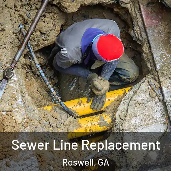  Sewer Line Replacement Roswell, GA